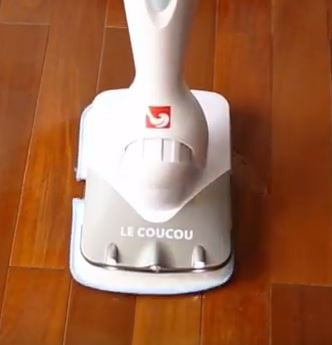Polishing Hard Floor with Le Coucou Sonic Mop